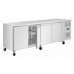 Polar U-Series Four Door Slimline Counter Fridge - UA107