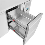 Polar U-Series 1 Door & 2 Drawer Counter Fridge - UA108