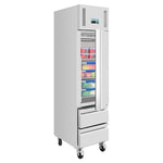 Polar U-Series Single Door & 2 Drawer Slimline GN Cabinet Fridge 292Ltr - UA112