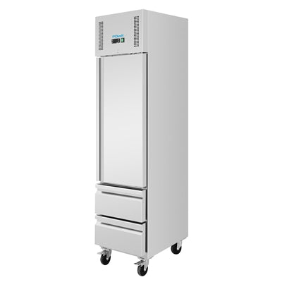 Polar G-Series Single Door and 2 Drawer Slimline GN Cabinet Freezer 180Ltr - UA116