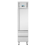 Polar G-Series Single Door and 2 Drawer Slimline GN Cabinet Freezer 180Ltr - UA116