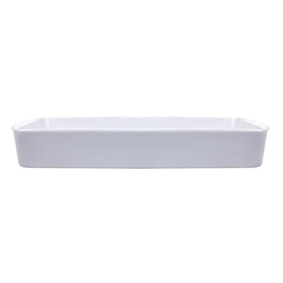 Olympia Whiteware Rectangular Roasters 305x163mm (6 Pack) - W419