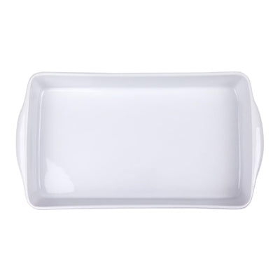 Olympia Whiteware Rectangular Roasters 305x163mm (6 Pack) - W419