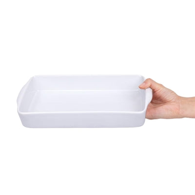 Olympia Whiteware Rectangular Roasters 305x163mm (6 Pack) - W419