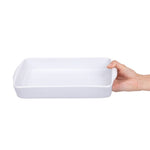 Olympia Whiteware Rectangular Roasters 305x163mm (6 Pack) - W419