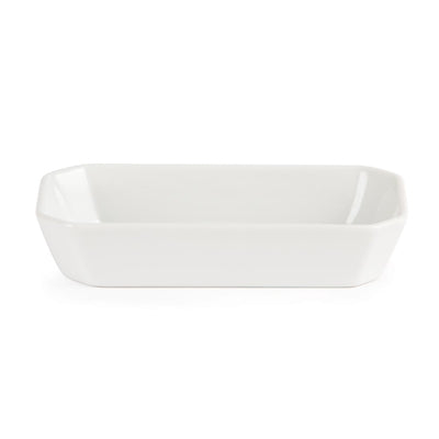 Olympia Whiteware Rectangular Hors d'Oeuvre Dishes 185mm (6 Pack) - W425