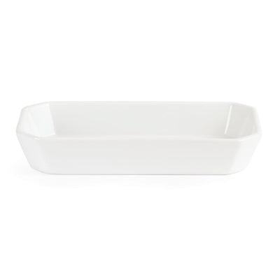 Olympia Whiteware Rectangular Hors d'Oeuvre Dishes 235x 122mm (6 Pack) - W438