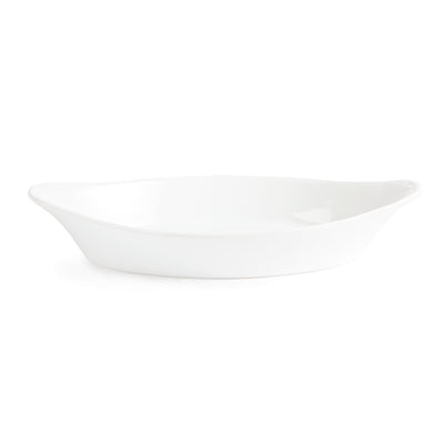 Olympia Whiteware Oval Eared Dishes 262mm (6 Pack) - W440