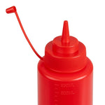 Vogue Red Squeeze Sauce Bottle 35oz - W833