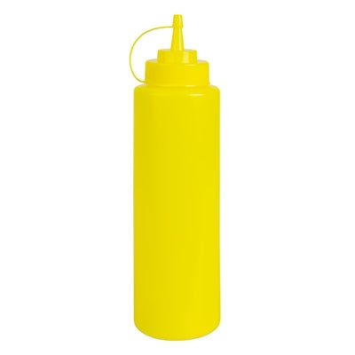 Vogue Yellow Squeeze Sauce Bottle 35oz - W834