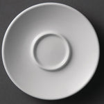 Olympia Whiteware Espresso Saucers 120mm (12 Pack) - Y112